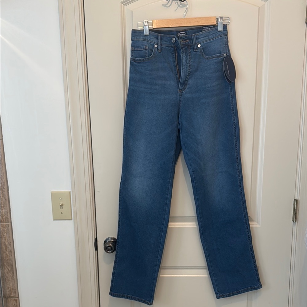 Scoop High Rise Stovepipe Jeans